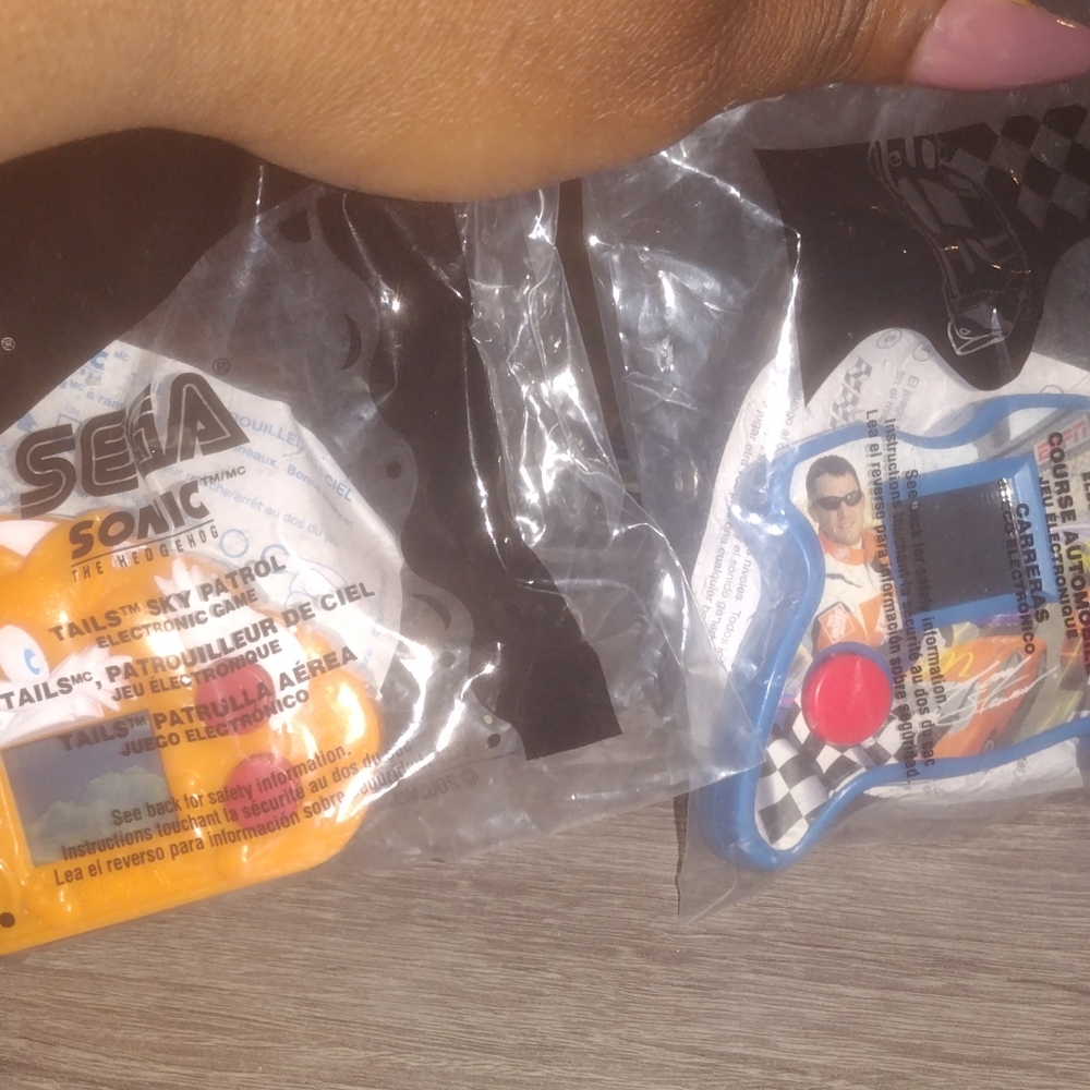 McDonald's handheld games 2pc lot